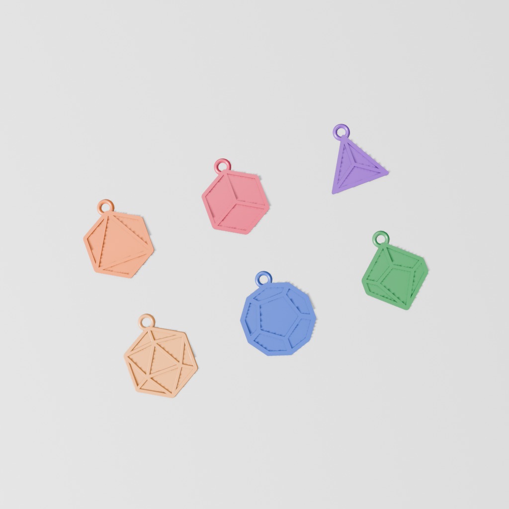 Dice Charm 6-Pack