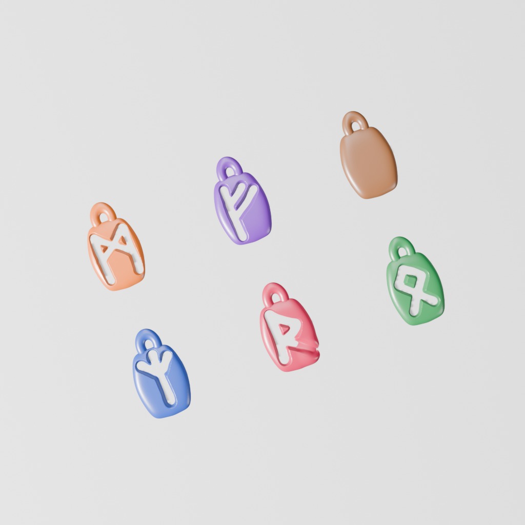 Rune Charm 6-Pack