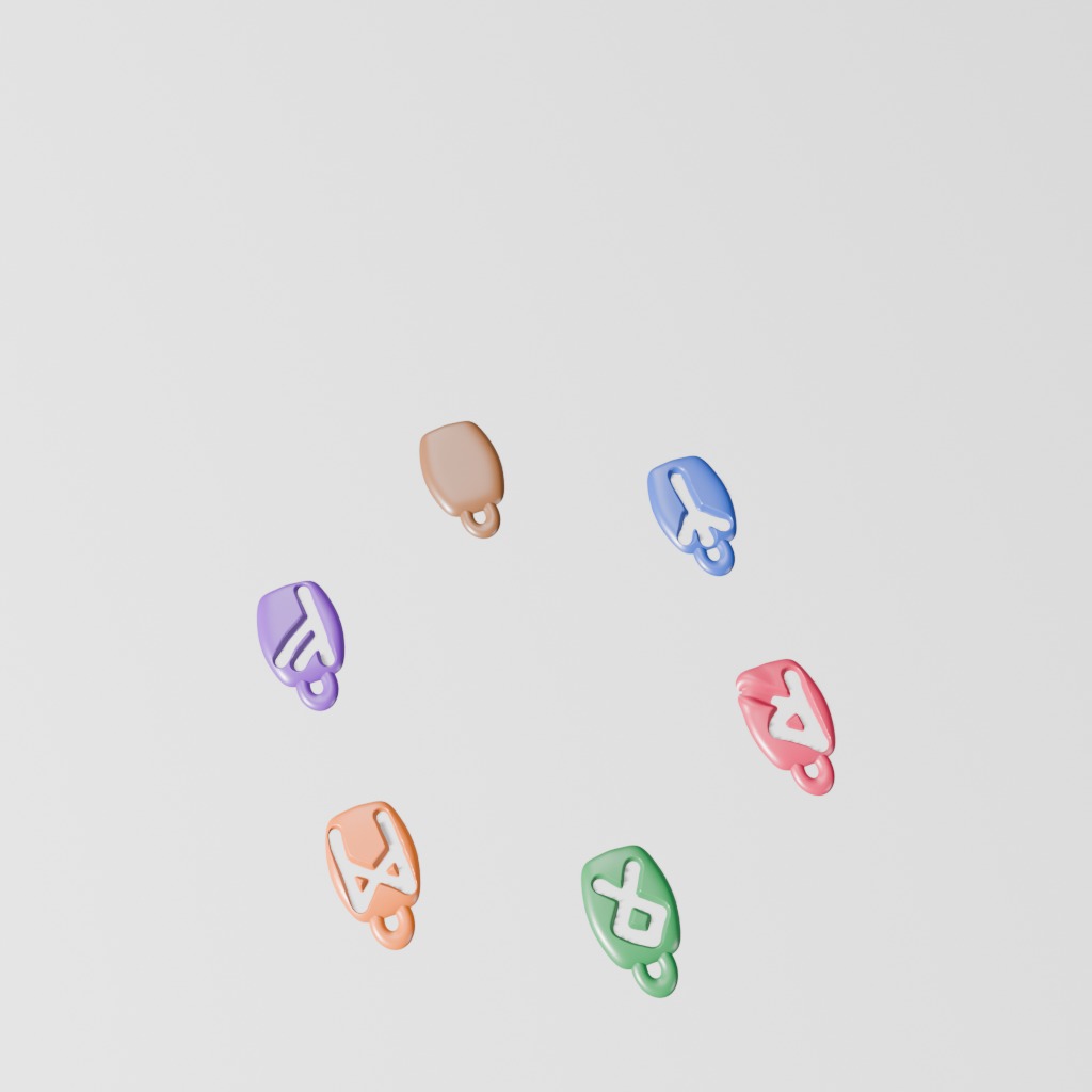 Rune Charm 6-Pack