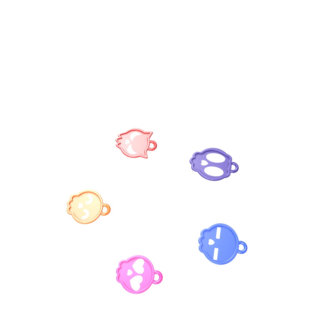 Skull Charm 5-Pack