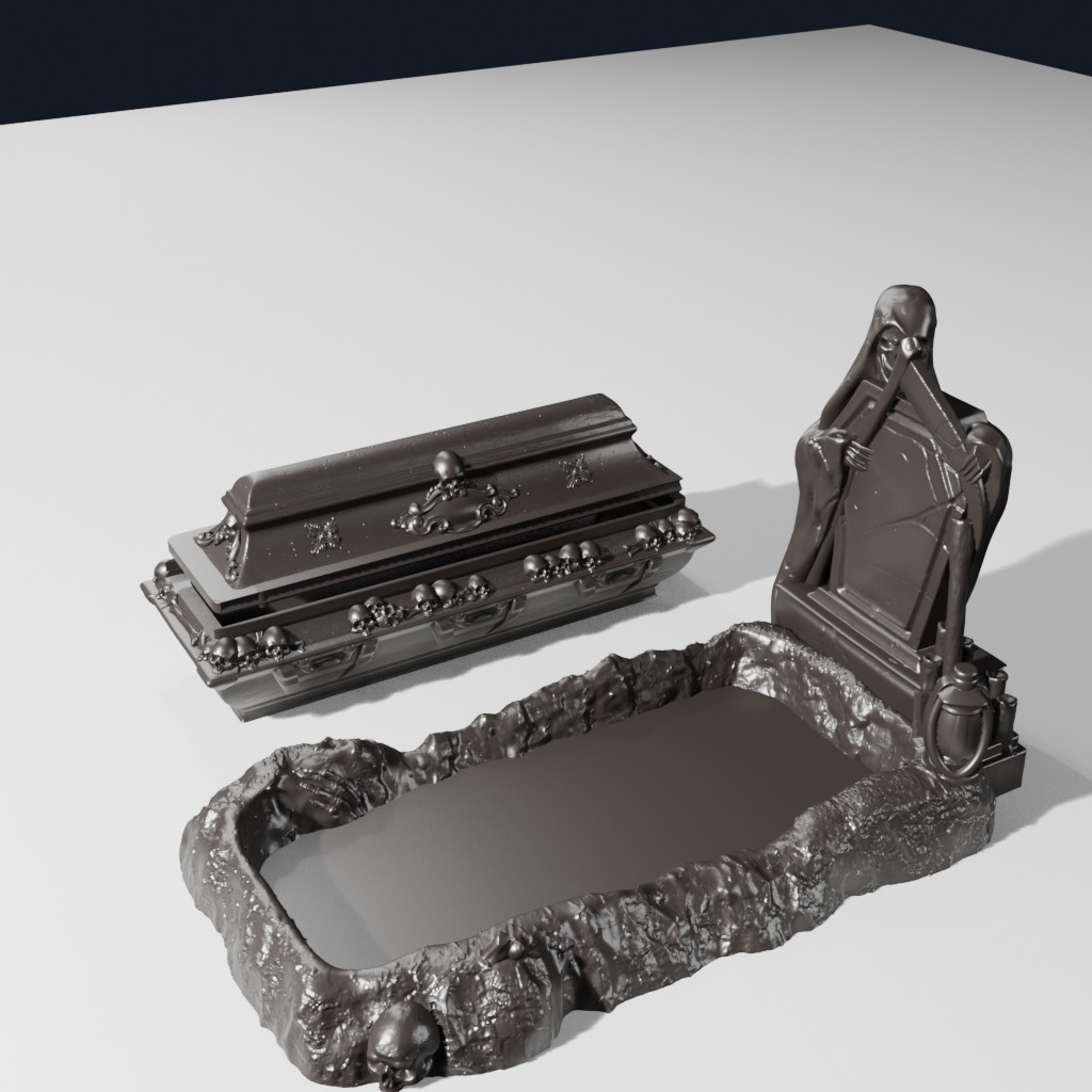 Casket Dice Box