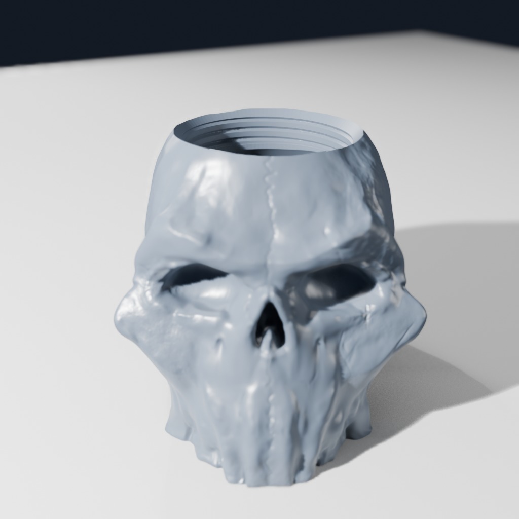 Orc Skull Dice Cup