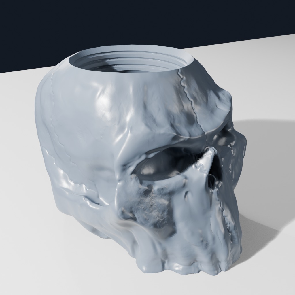 Orc Skull Dice Cup