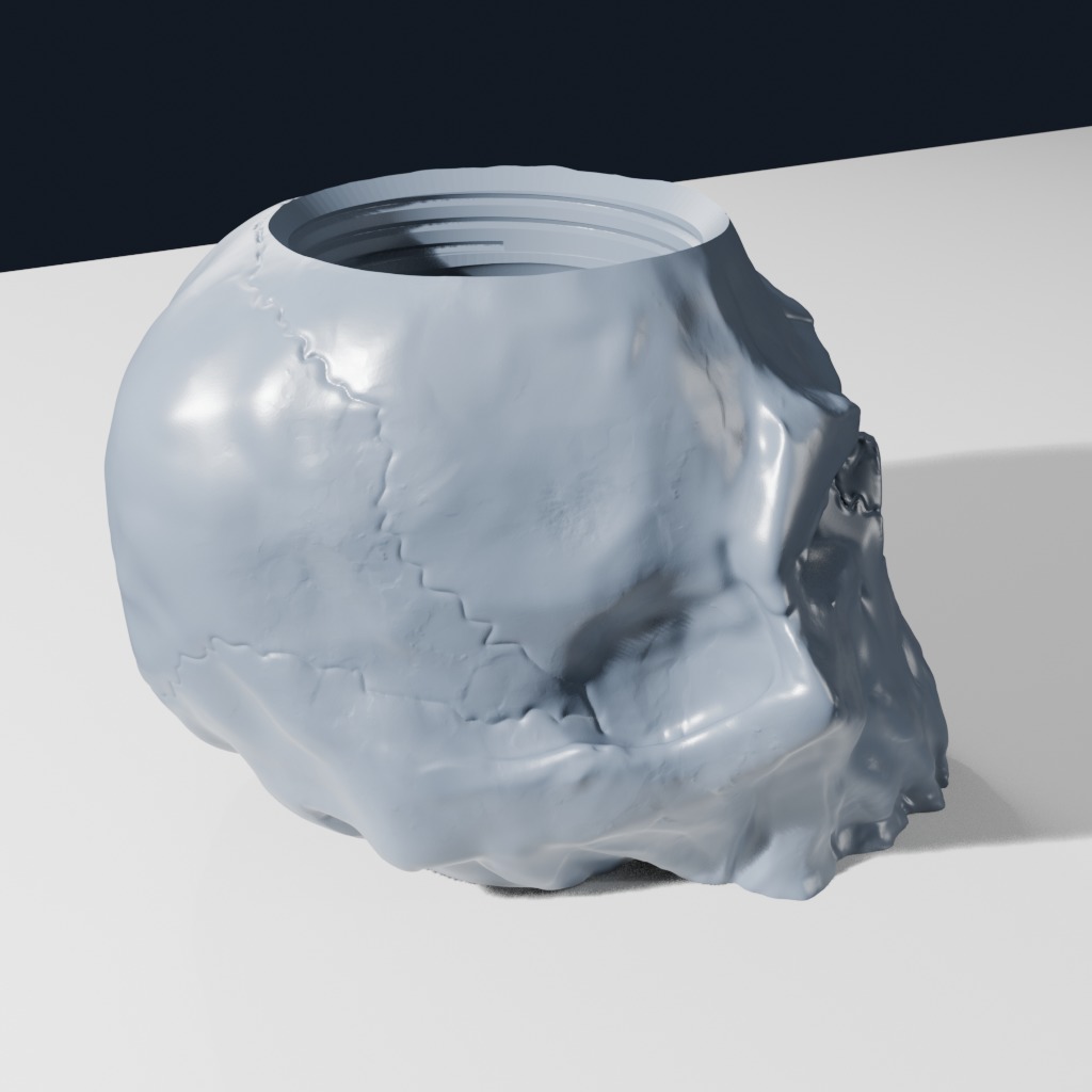 Orc Skull Dice Cup