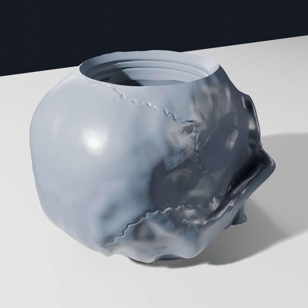 Orc Skull Dice Cup