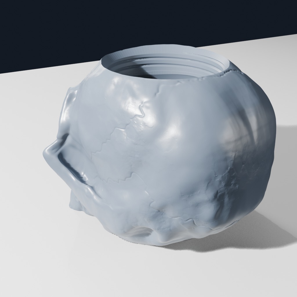 Orc Skull Dice Cup