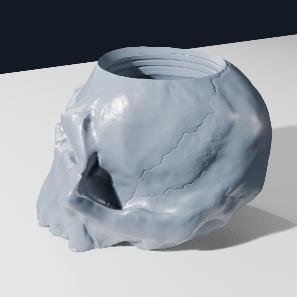 Orc Skull Dice Cup