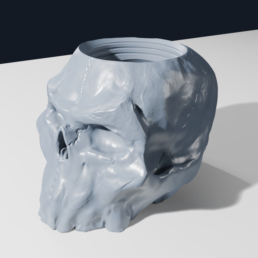 Orc Skull Dice Cup
