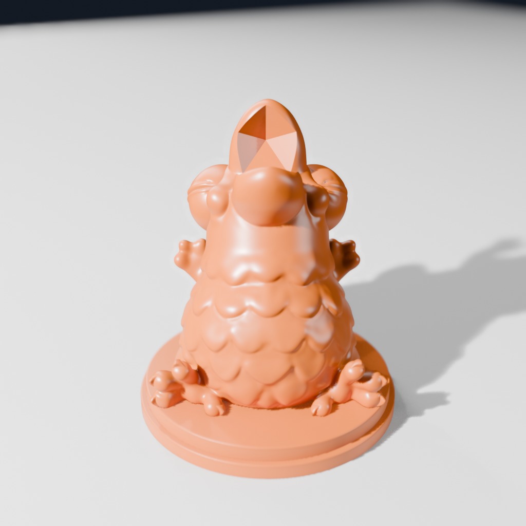Baby Phoenix Dice Guardian