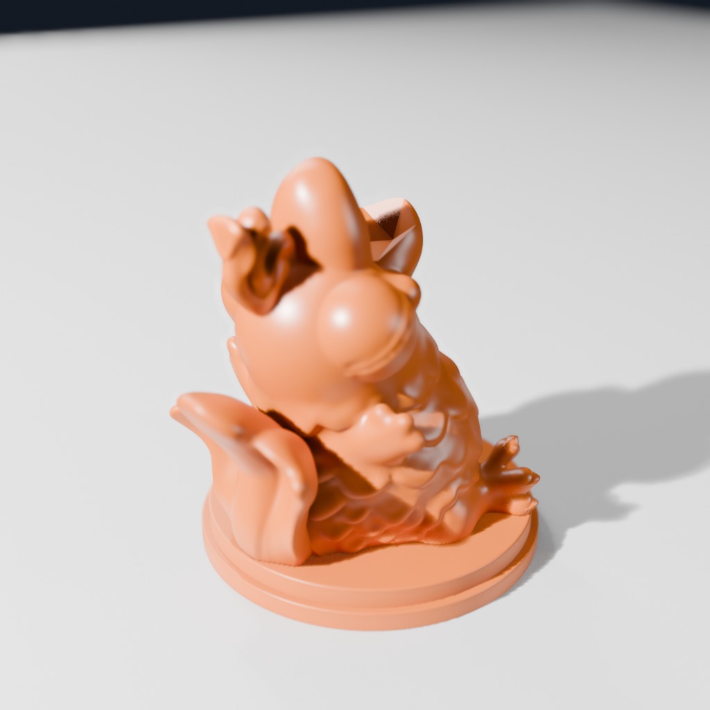 Baby Phoenix Dice Guardian