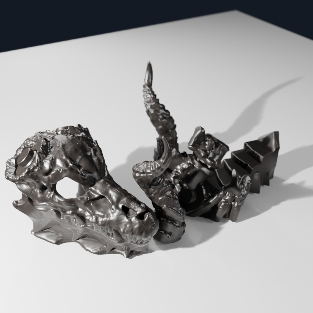 Dragon Skull Dice Tower