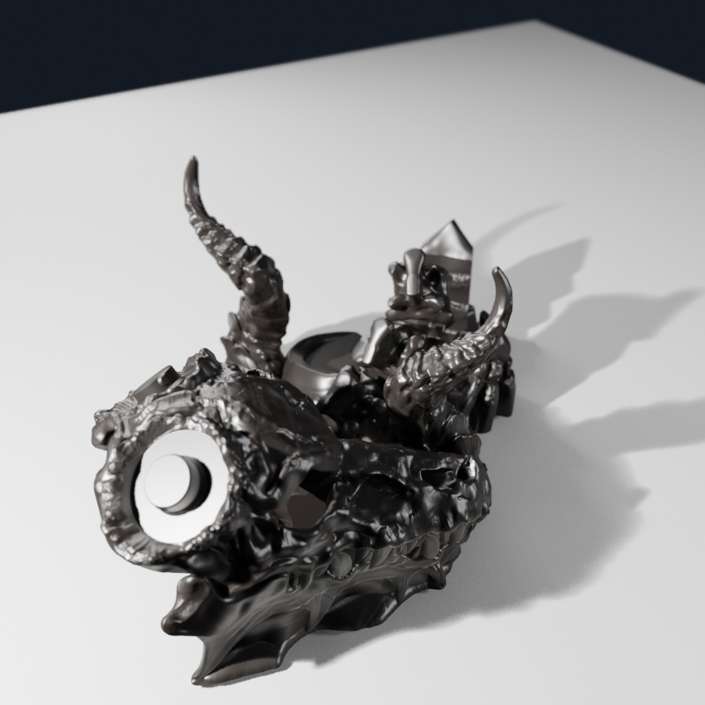 Dragon Skull Dice Tower