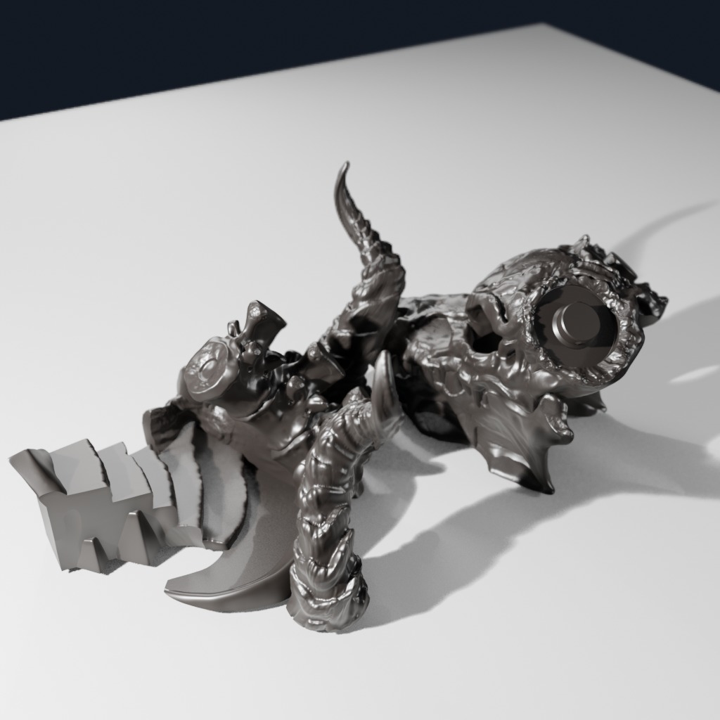 Dragon Skull Dice Tower