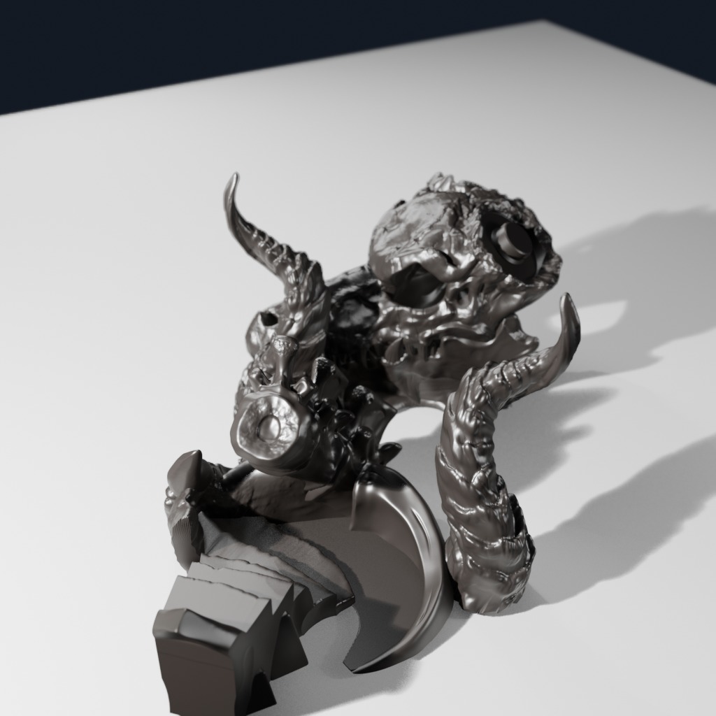 Dragon Skull Dice Tower
