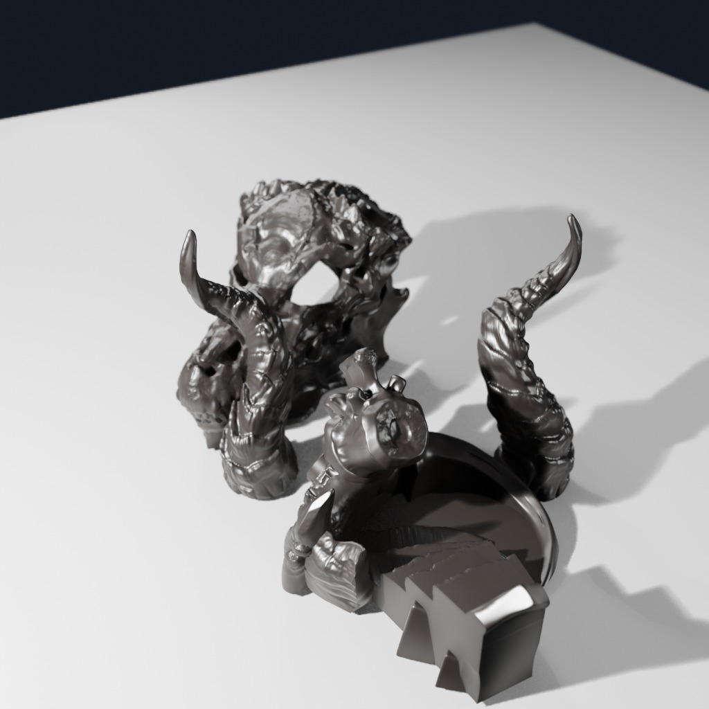 Dragon Skull Dice Tower