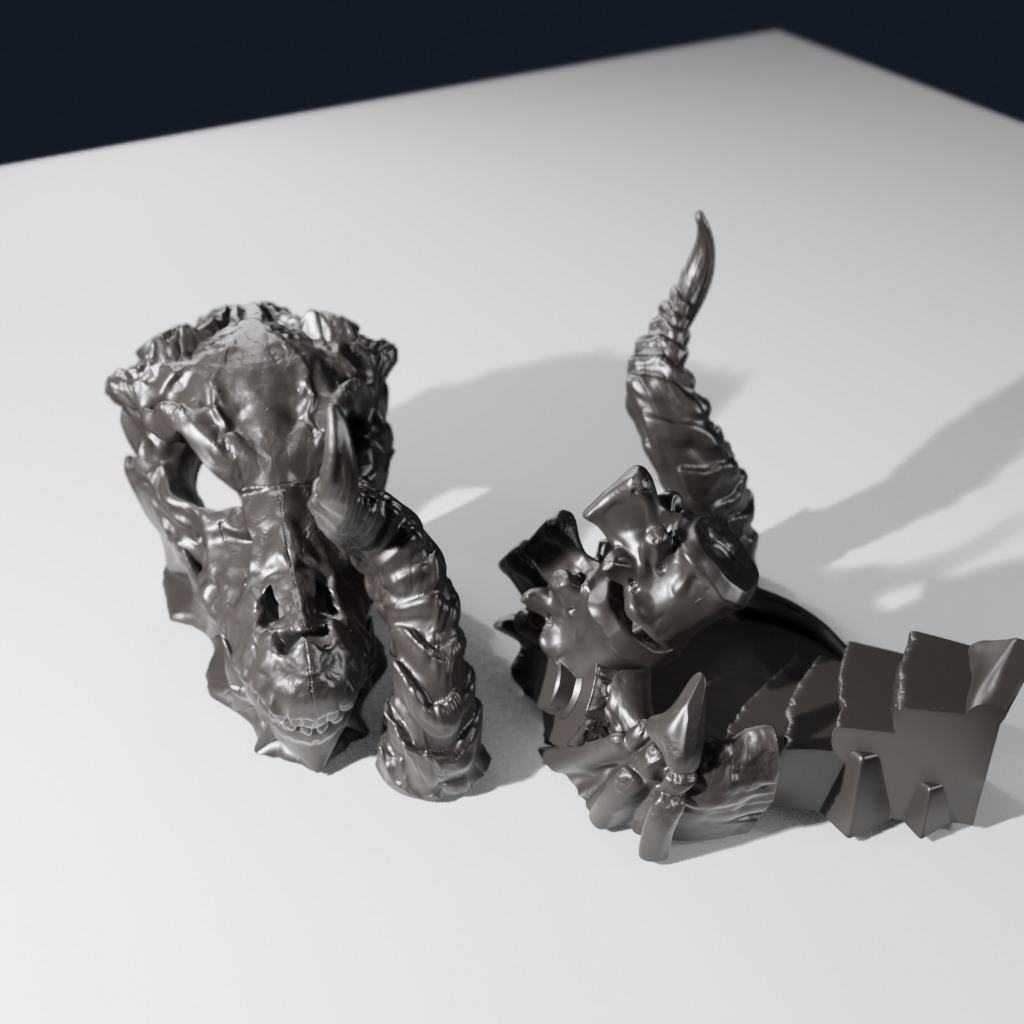 Dragon Skull Dice Tower