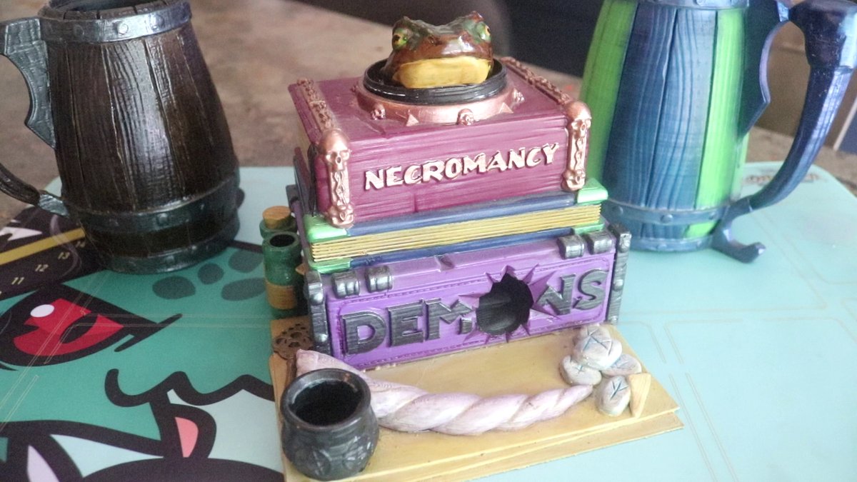 Spellbook Dice Tower