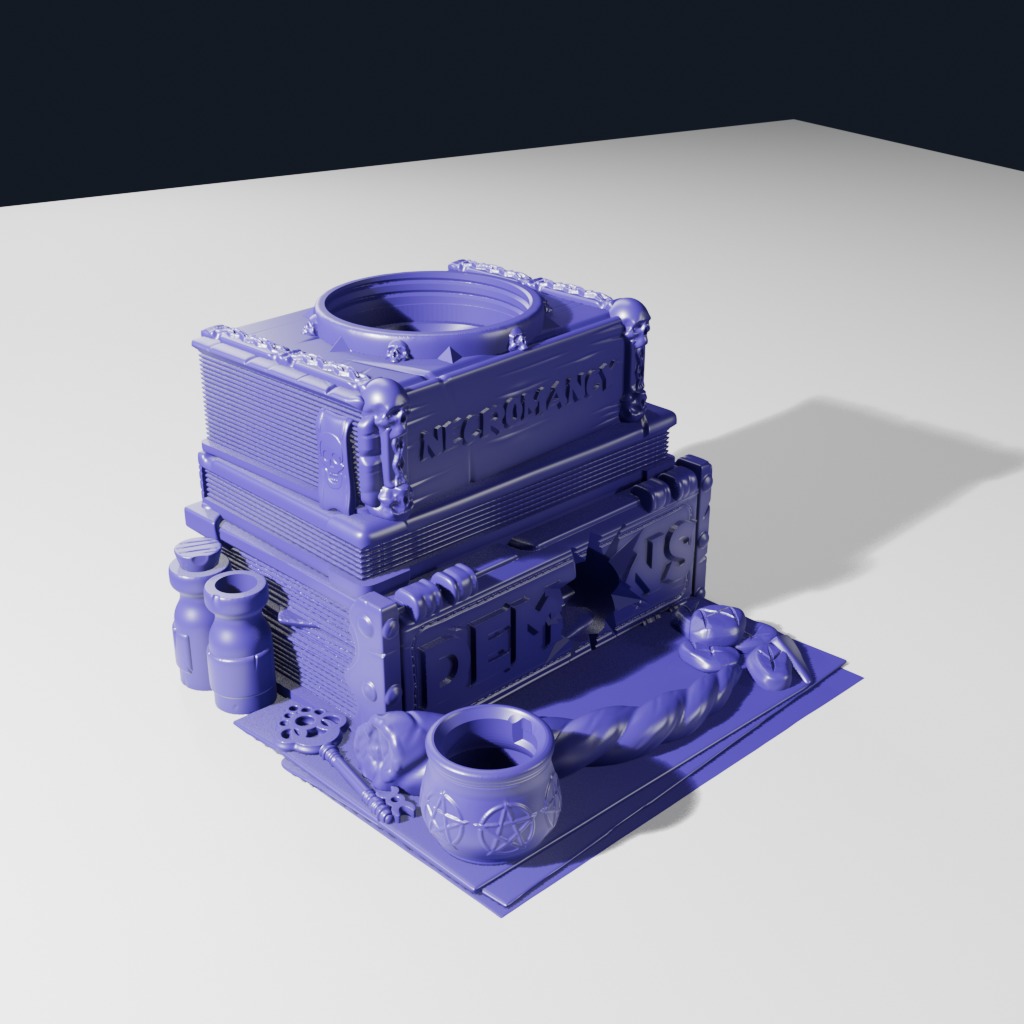 Spellbook Dice Tower