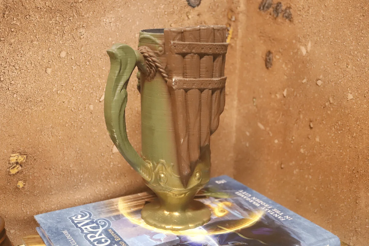 Bard mug work in progress