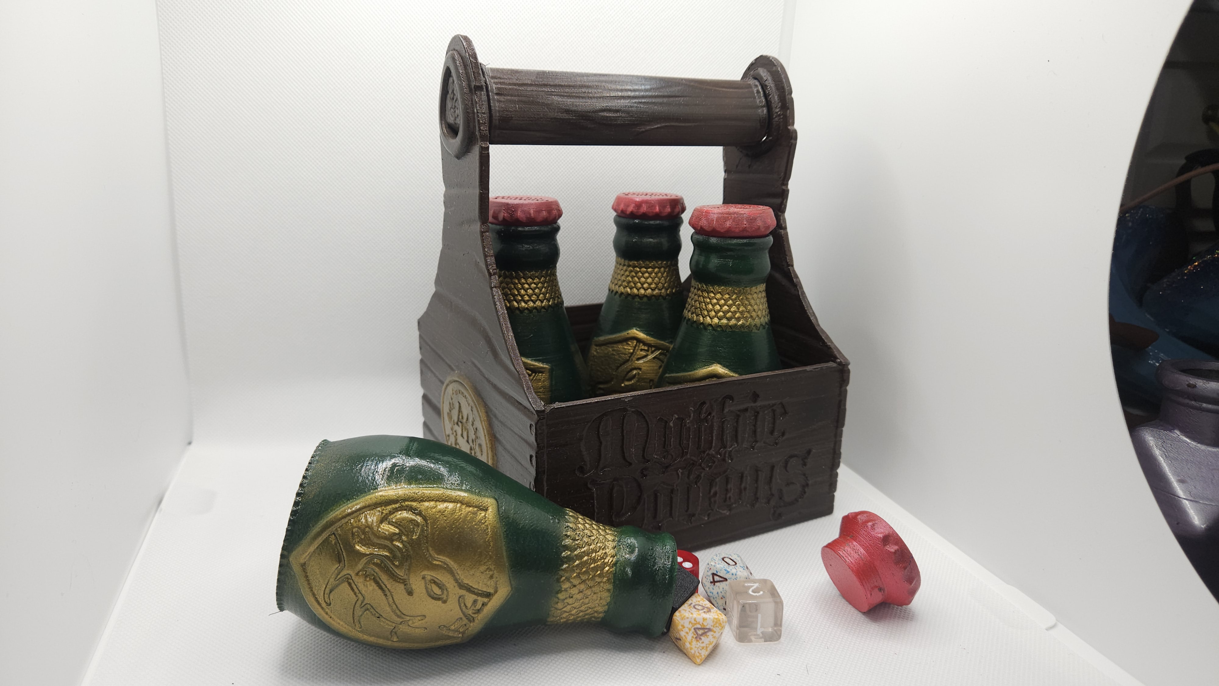 Witchin' Potions Crate — full set with dice