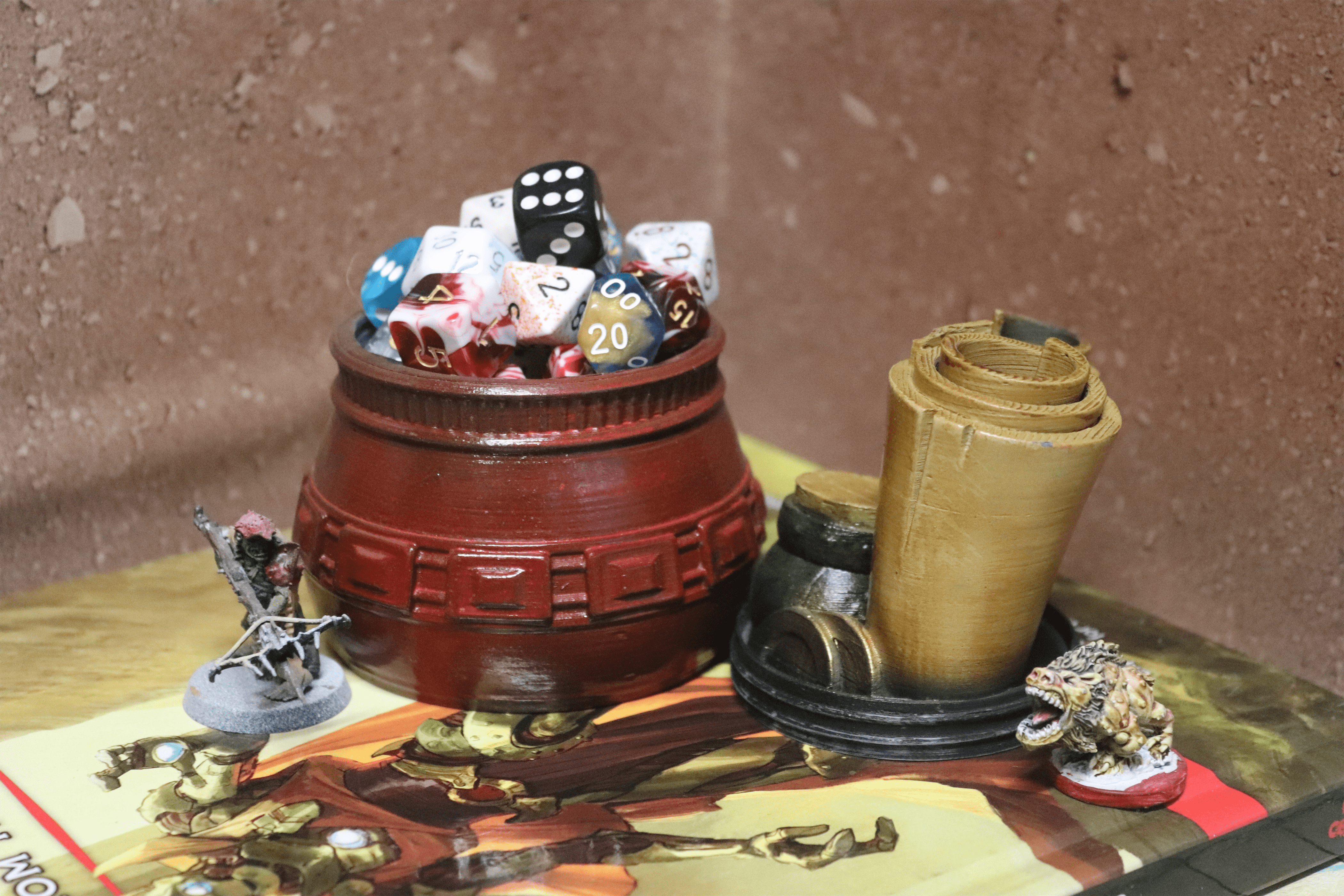 Cauldron — top view