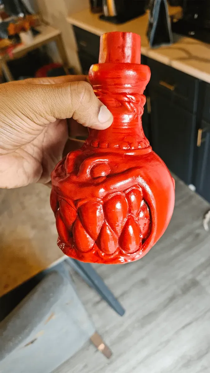 Mimic potion bottle detail