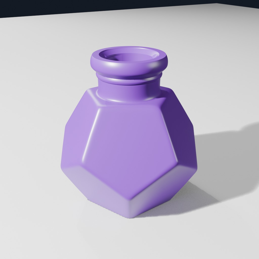 D12 Potion Bottle