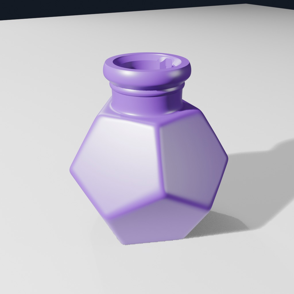D12 Potion Bottle