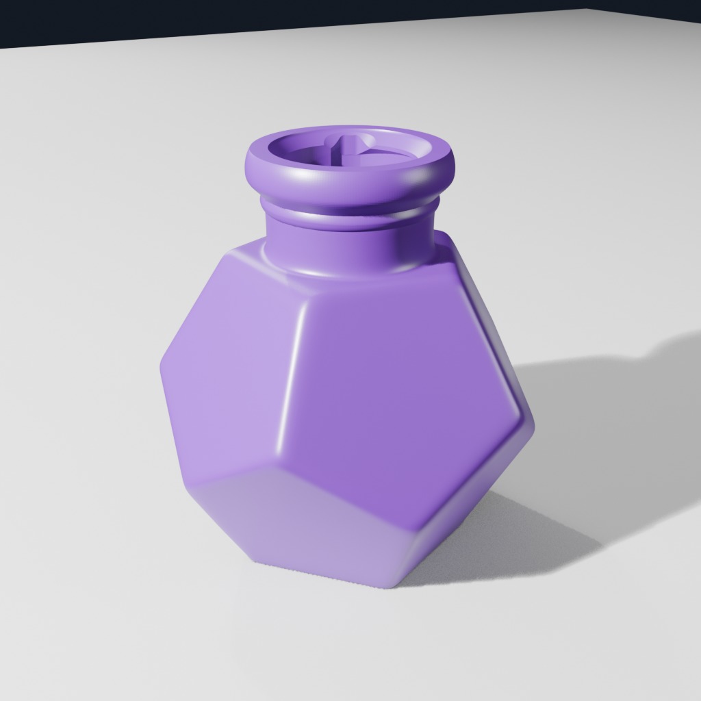 D12 Potion Bottle