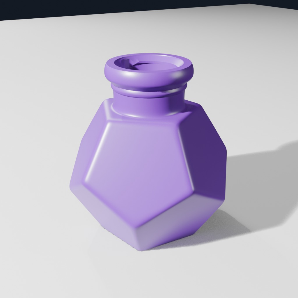 D12 Potion Bottle