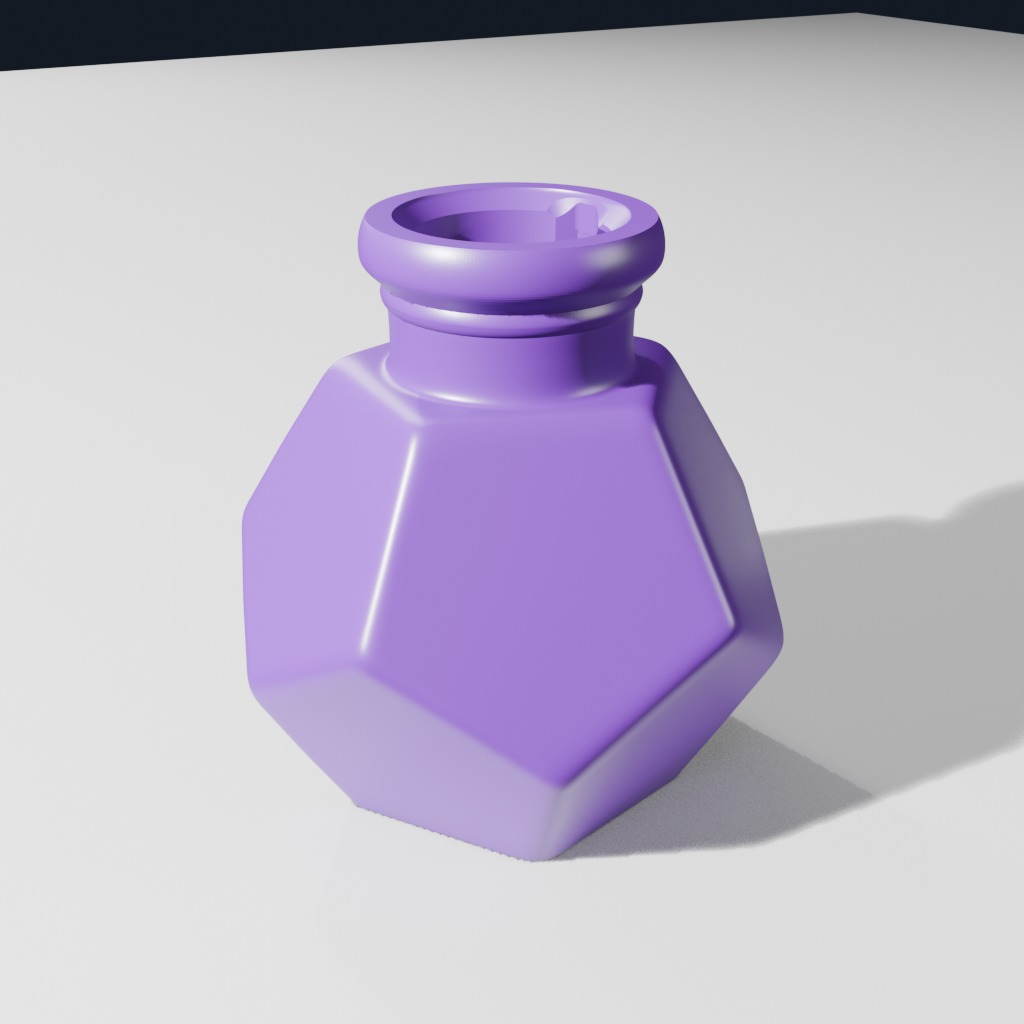 D12 Potion Bottle