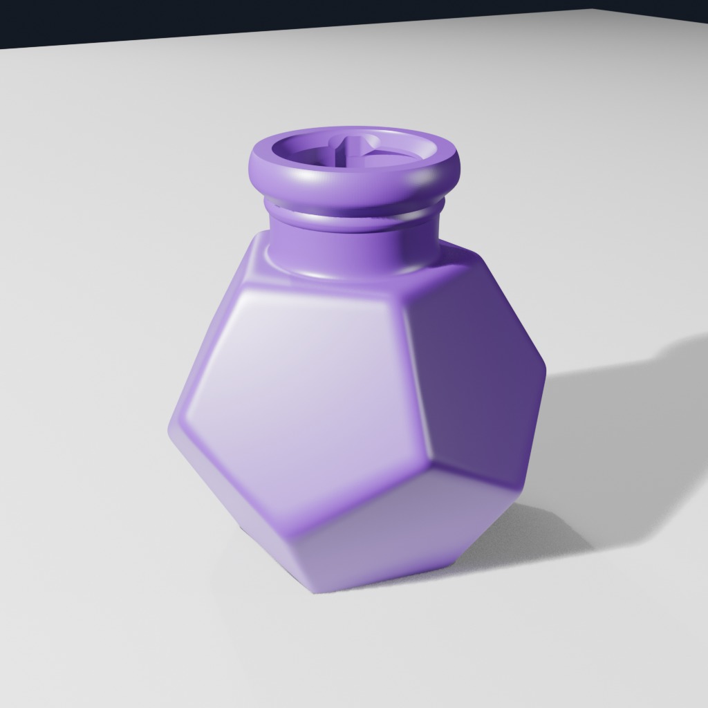 D12 Potion Bottle