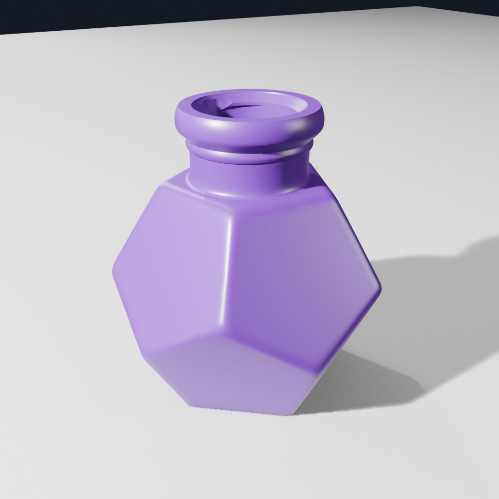 D12 Potion Bottle
