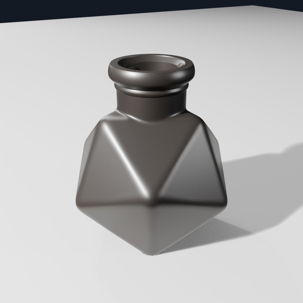D20 Potion Bottle