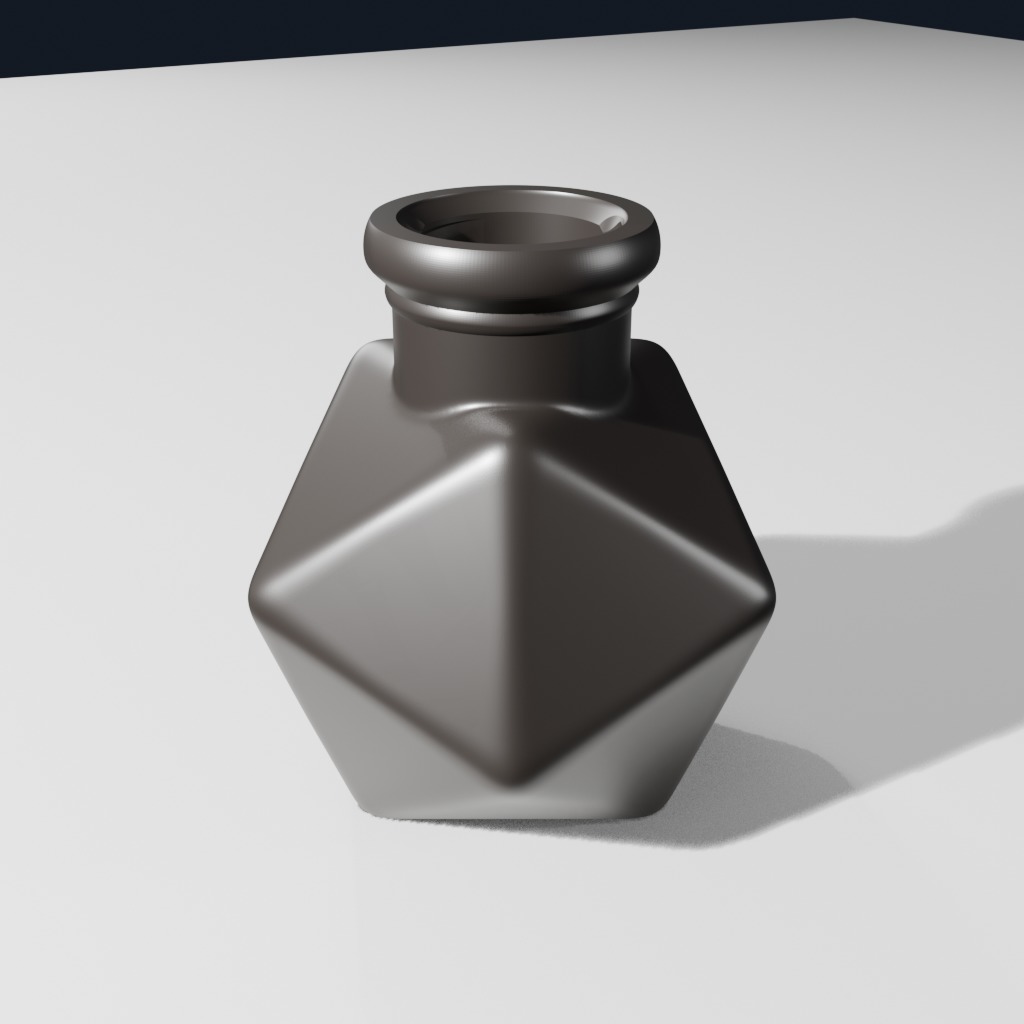 D20 Potion Bottle