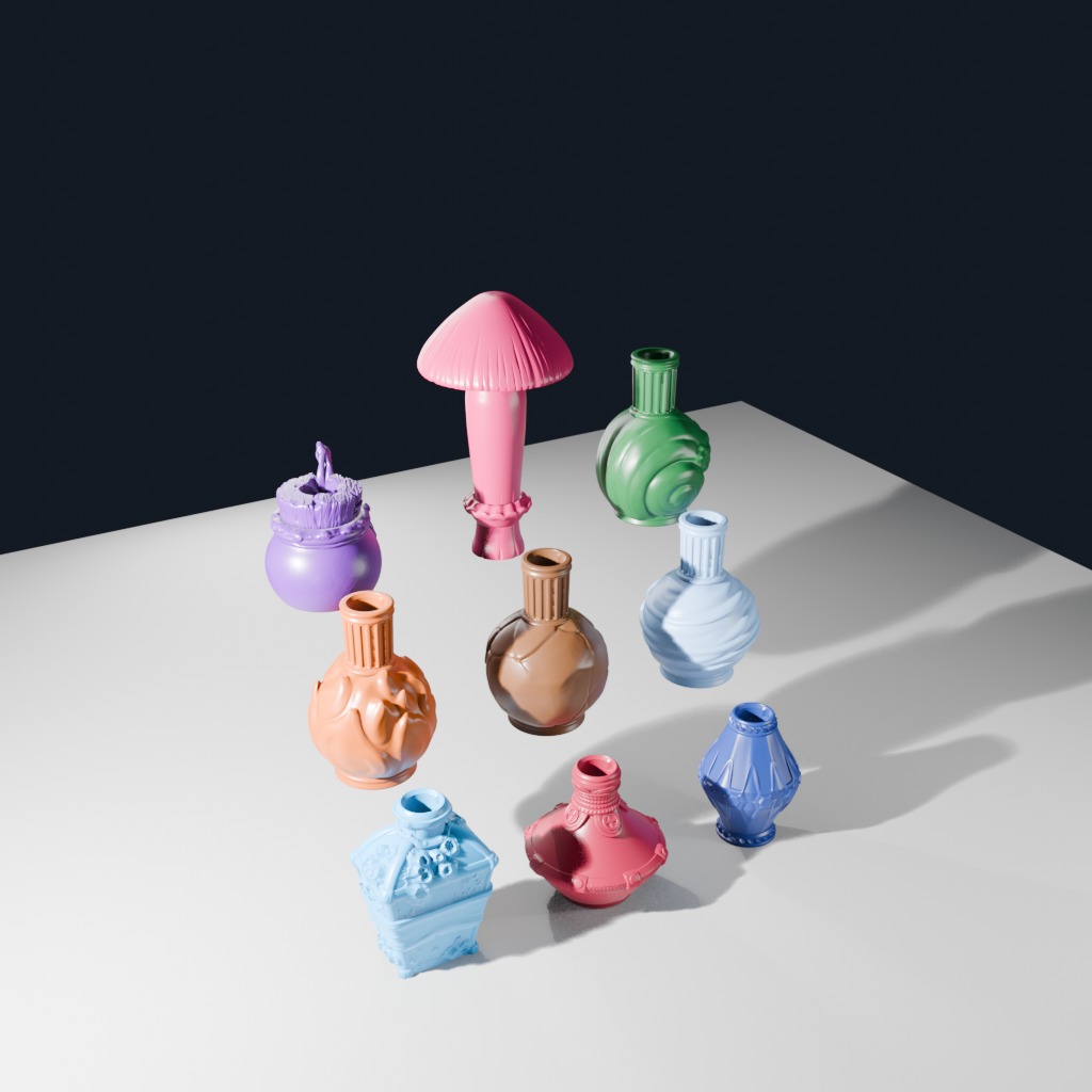Elemental Potion Bundle (9-Pack)