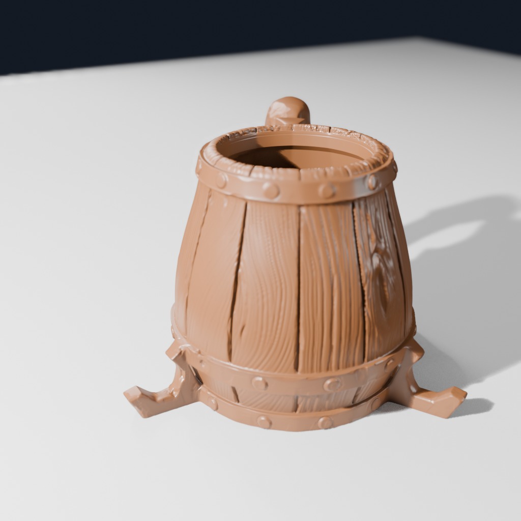 Tavern Mug #1 — With Feet