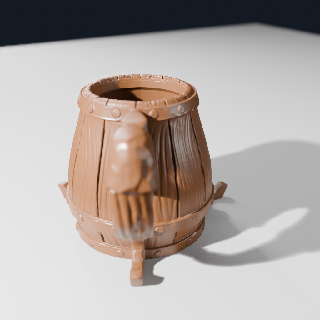 Tavern Mug #1 — With Feet